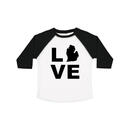 

Inktastic Love Michigan Gift Toddler Boy or Toddler Girl T-Shirt