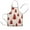 Red Christmas Tree, variant on Black Christmas Snowflake Pattern Kids Aprons for Girls and Boys,Adjustable Neck Strap Toddler Aprons for Kids Cooking Baking