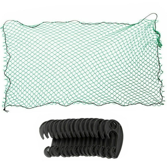 TRAILER CARGO NET 35MM Malla cuadrada SUV Camión de camioneta ORGANIZADOR CUBRA DE NETALIFICAJE CON GANCANOS ACCESORIOS ANTI-deslizantes Kit Travel RV 1.5x2.2m seitruly VI002047-01B