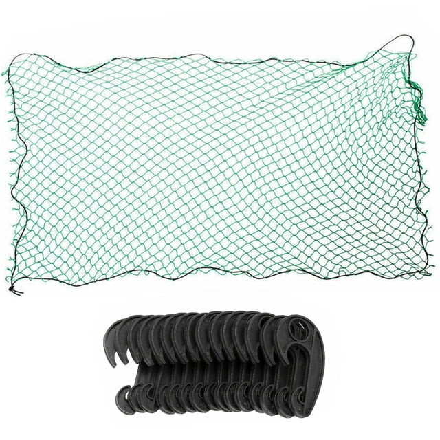 stanreset Filet de Remorque Universel 35mm Maille Carrée SUV Camion Utilitaire Accessoires de Transport Fournitures Extérieures 1.5x2.2m