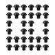 thumbnail image 1 of Juego de 32 pies de goma para rejilla de quemador de cocina WB2K101 compatible con parachoques de rejilla de estufa Ken-More, reemplazo 247410, 1 of 6