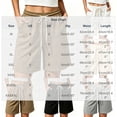 thumbnail image 4 of RongHuan Womens Plus Size Sweat Shorts Elastic Waist Athletic Shorts Gym Workout Short Pants Casual Pajama Shorts with Pocket, 4 of 7