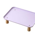 thumbnail image 6 of Fzaqwen Raised Pet Feeder Stand Pet Food Feeding Station Cat Bowl Stand Pet Supplies Purple, 6 of 7