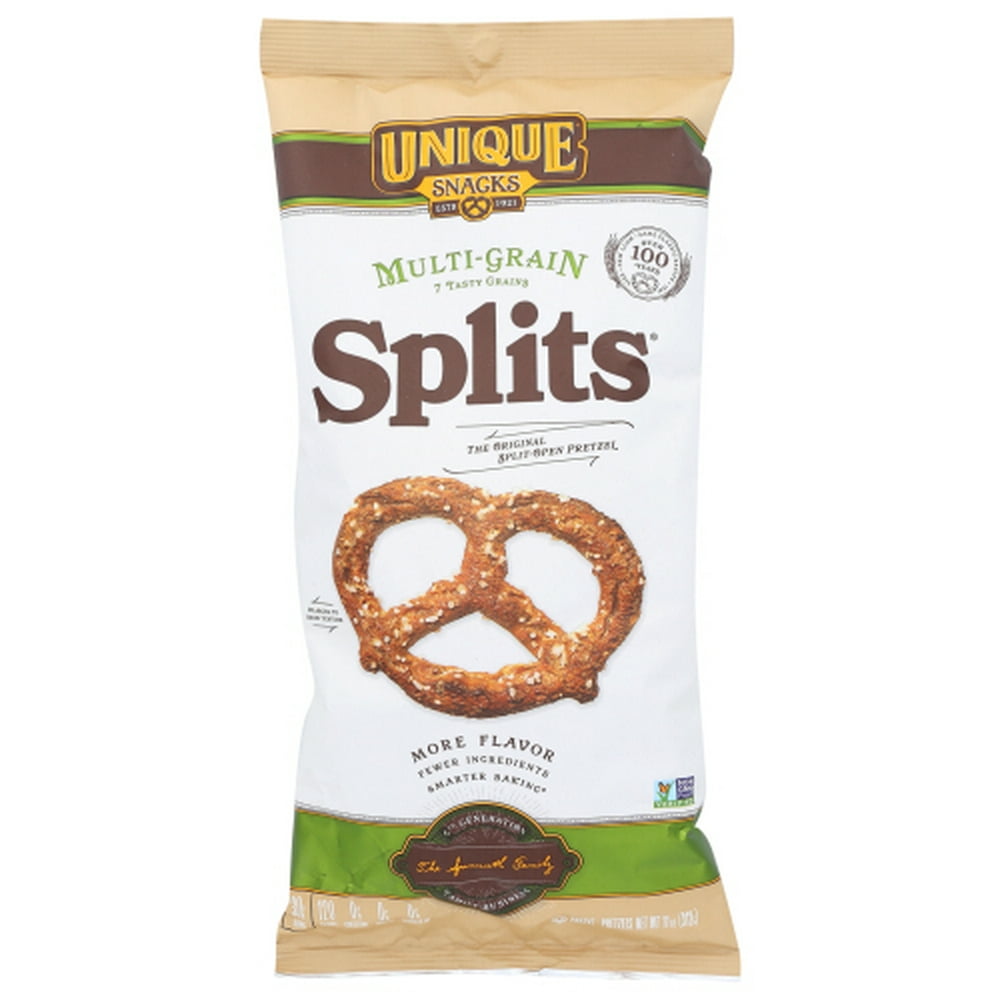 Unique MultiGrain Pretzel Splits, 11 oz, 12 count
