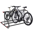 thumbnail image 1 of QinaQin Commercial Grid Rack for 5/10 Bicycles, Heavy-Duty Bicycle Storage Rack, Powder-Coated Steel Floor Rack, Suitable for Garages Or Shops, 1 of 7
