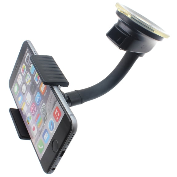 Car Mount Dash for iPhone 15/16/Plus/Pro/Pro Max/16e - Windshield Holder Cradle Swivel Dock Strong Grip