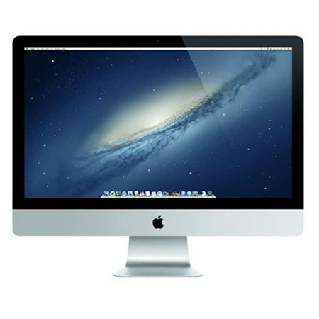 Apple A Grade Desktop Computer iMac 27-inch (Aluminum) 3.5GHZ Quad Core i7 (Late 2013) MF125LL/A 8 GB DDR3 1 TB HDD 2560 x 1440 Display Sierra 10.12 - Refurbished