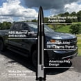thumbnail image 3 of Car Truck Bullet Antenna with Tire Valve Caps American Flag Universal for GMC Sierra Chevy Silverado Dodge Ram 1500 2500 3500 Ford F150 F250 F350, 3 of 8