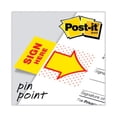 thumbnail image 7 of Arrow Message 1" Page Flags, "Sign Here", Yellow, 50 Flags/Dispenser, 2 Dispensers/Pack | Bundle of 10 Packs, 7 of 7