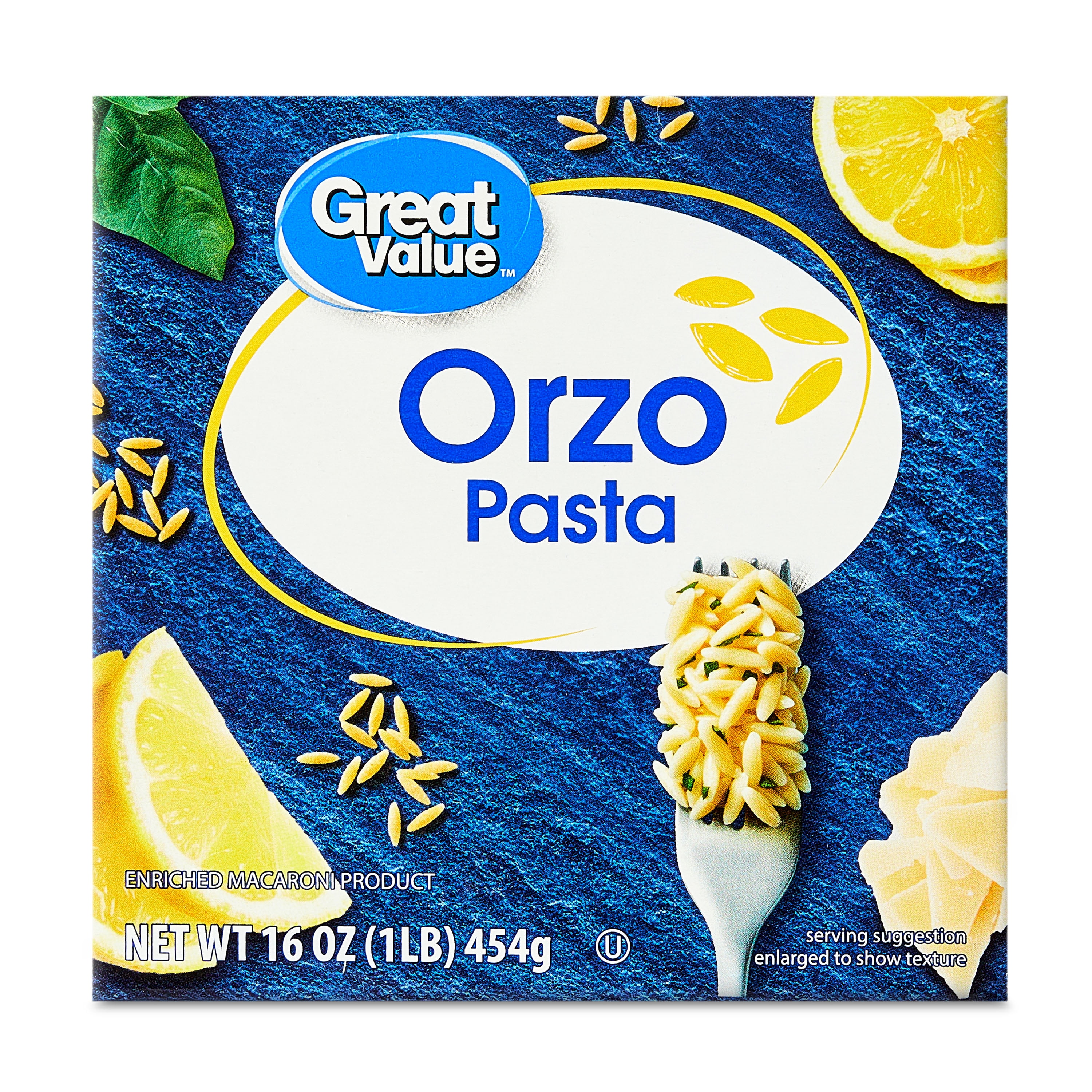 (12 pack) Great Value Orzo Pasta, 16 oz
