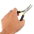 thumbnail image 4 of Light Weight Portable Durable Carbon Steel Forging Jewellery Making Beading Mini Pliers Tool Round Flat Long Nose, 4 of 5