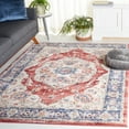 thumbnail image 2 of SAFAVIEH Luna Dania Oriental Area Rug, Beige/Blue Rust, 6'7" x 6'7" Square, 2 of 8