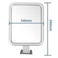 thumbnail image 3 of Shower Mirror Fogless with Razor Holder for Shaving, NO-Drilling & Removable Fogless Mirror for Shower Suction Shatterproof & Waterproof Wall Mounted, 3 of 6