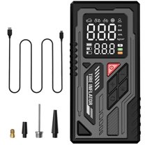 Maircle Cordless Tire Inflator Portable Air Compressor, 150 PSI Air Pump for Car Tires, 8000mAh Tire Pump with Pressure Gauge, LED Light, Auto-shutoff for Bicycle Bikes Motorcycles Balls