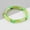 #8, variant on Rainbow Elbow Bent Acrylic Tube Elastic Stretchy Bracelet Clay Square for Women