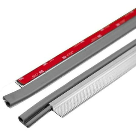 M-D Building Products 43303 42" Cinch Top and Side Door Seals -5 Piece (Silver)