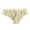 Beige, variant on Mens Bikini Briefs Underwear Sexy Soft Breathable Sport Briefs Low Rise String Bikini Underwear