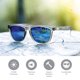 thumbnail image 2 of Gafas de Sol Knockaround Classics Polarizadas UV400 Gris/Azul, 2 of 8