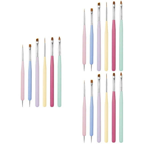 WORGEOUS 18-Piece Nail Art Gel Set for Nail Shop Use with Vibrant Nail Coloring Options