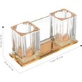 thumbnail image 3 of HUGFEGWE Desktop Stand Desk Mic Stand Desktop Wireless Microphone Holder Acrylic Microphone Stand Microphone Storage Holder Mic Stand Storage Holder Table Wireless Desktop Stand Desk Mic Stand, 3 of 9