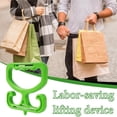 thumbnail image 4 of WWW Clearance Sale Hooks Grocery Bag Grocery Bag Bag Holder Handle Each Handle Holds Labor Saving Bag Plastic Bag Holder Multifunctional Backpack Anti Pinch Handle For Bag, 4 of 6