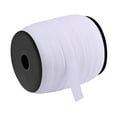 thumbnail image 2 of Banda Elástica Plana Cuerda da Banda de Cintura Elasticidad para DIY Costura Artesanía Carteles Pantalones Lencería Cuff Weaving DressMakin blanco Macarena Cordón de banda elástica, 2 of 8
