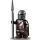 thumbnail image 2 of LEGO Star Wars The Mandalorian (Din Djarin/Mando) Minifigure - with Silver Beskar Armor and Cape, 2 of 5