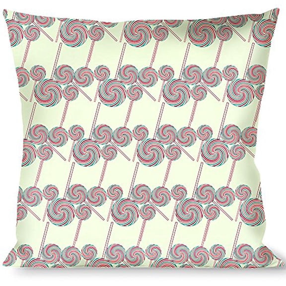 Buckle-Down Throw Pillow - Lollipops