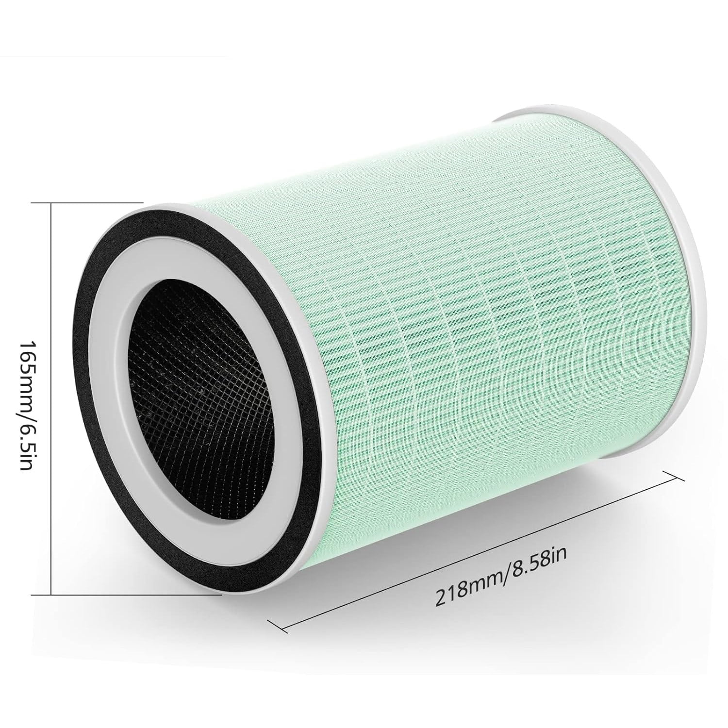 2-Pack True HEPA H13 Pet Air Purifier Filters for Afloia KILO, KILO PRO, MIRO, MIRO PRO & Kalo, 360° 4-Stage Filtration, Allergy Defense, Odor Eliminator