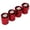 Red, variant on Hex New Cadillac Logo Emblem Car Suv Wheels Tire Air Valve Caps Stem Dust Cover