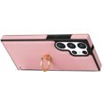 thumbnail image 6 of Allytech Wallet Case for Samsung Galaxy S23 Ultra, S23 Ultra Case Cover, PU Leather Slim Fit Cards Holder Shockproof Kickstand Ring Holder Anti-Scratch Case for Galaxy S23 Ultra - Pink, 6 of 8