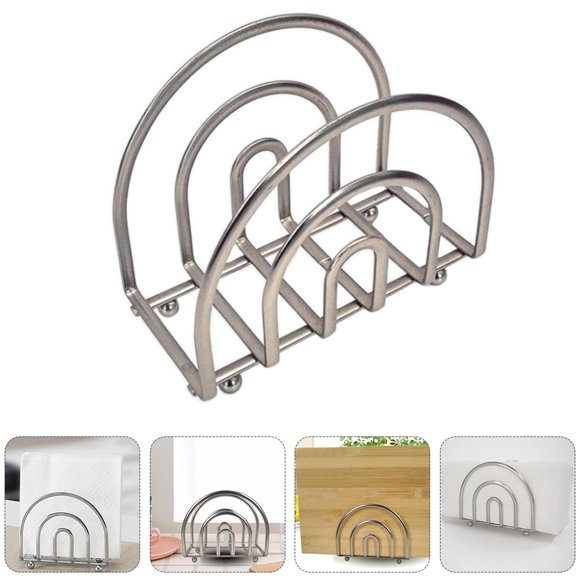 WASHWEPE 1Ud Rack De Almacenamiento Para En Cocina De Hierro Con Detalles Modernos