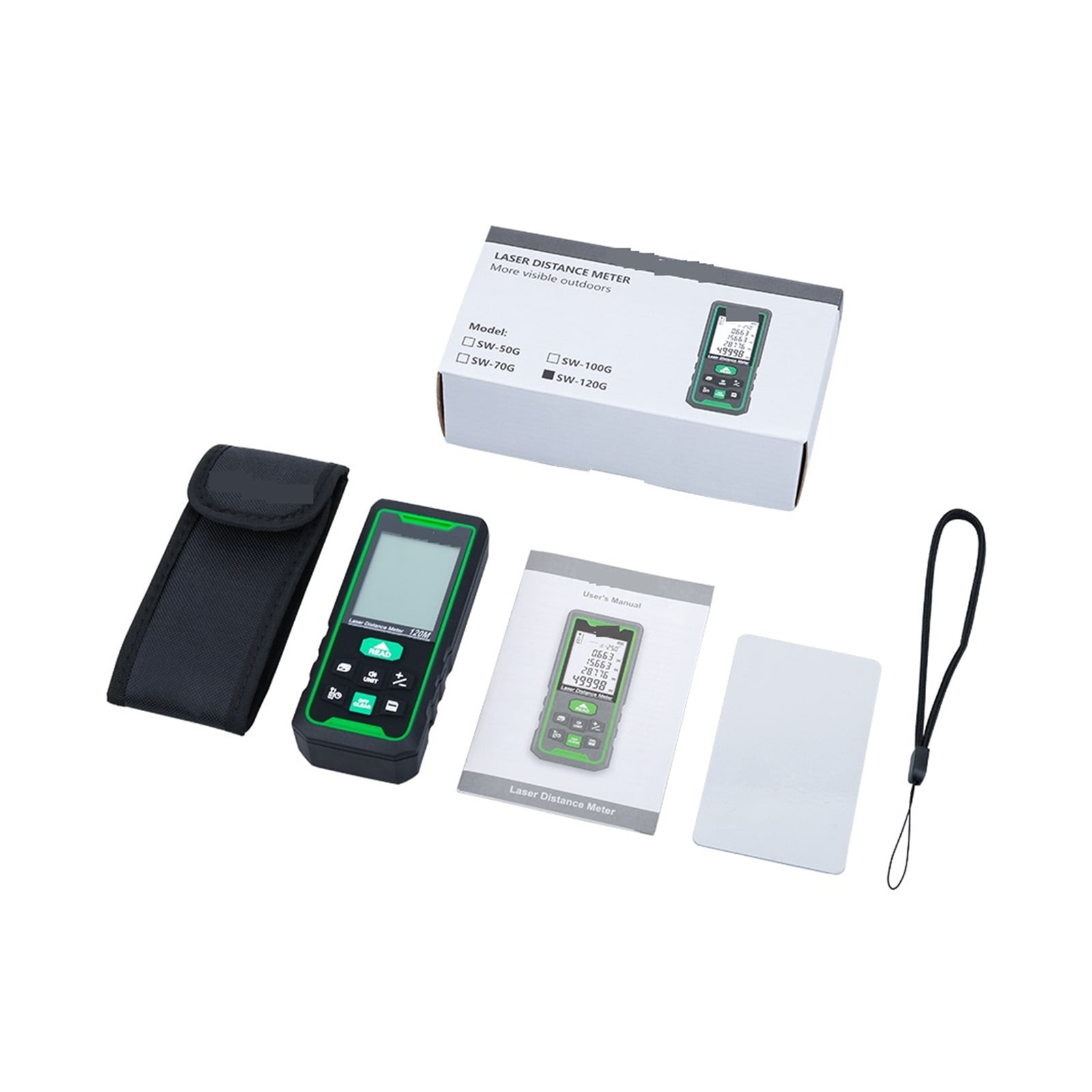 Digital Ranfinder Distance Meter 50m 70m 100m Ran Finder Tape Measure Electronic Level Ruler Roulette ,High Accuracy Position
