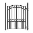 thumbnail image 5 of ALEKO Paris Style Steel Sliding Driveway Gate 18 feet with Pedestrian Gate, 5 of 15