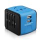 thumbnail image 2 of HAOZI Adaptador de viaje universal, adaptador de corriente internacion, 2 of 2