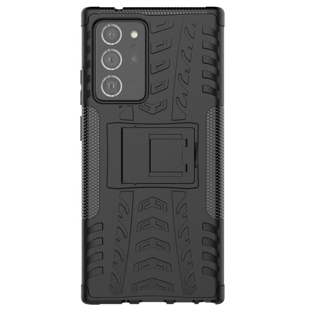 2-in-1 Hard Back Cover Shockproof Phone Case With Built-in Portable Kickstand For Samsung Galaxy Note 20 / Samsung Galaxy Note 20 Ultra