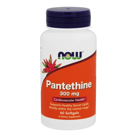 UPC 733739004871 product image for NOW Foods - Pantethine 300 mg. - 60 Softgels | upcitemdb.com