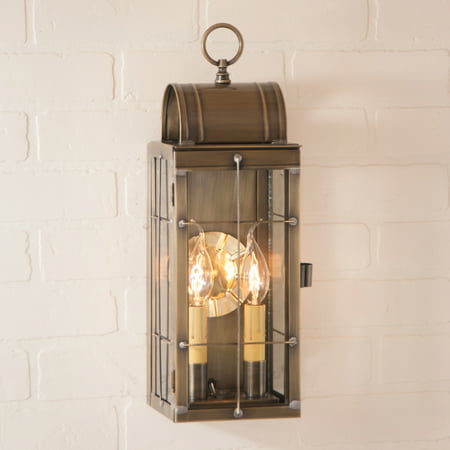Irvin's Country Tinware Queen Arch Lantern in Weathered (Best Over The Counter Arch Supports)