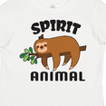 thumbnail image 4 of Inktastic My Spirit Animal is a Sloth with Sloth Illustration Boys or Girls Toddler T-Shirt, 4 of 5
