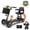 1 Black, variant on Havlo 4-Wheel Mobility Scooter for Seniors & Adults, Dual 350W Motors, 10 MPH 3-Speed Control, 15-Mile Range, Dual Suspension, Foldable Electric Mobility Scooter, 330 lb Capacity,Orange