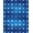 Blue, Pattern 4, variant on ODIKA 4'x6' Machine Washable Non-Slip Area Rug, Molecular Chain Linked Hexagon Scientific Design High Traffic Rug, Blue, 185979