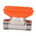 thumbnail image 3 of Water Flowmeter Digital Display Flow Sensor Stainless Steel Acid Alkali Resistance Flow Meter for Farmland Irrigation, 3 of 8