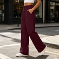 thumbnail image 5 of SETOOFF Women High Waist Pleated Wide Leg Dress Pants Loose Palazzo Trousers with Side Pockets Business Work Office Casual Travel Interview Daily Bottoms, 5 of 9