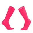 thumbnail image 5 of ZACPNCV Sports Socks for Youth Breathable Wicking Elastic Ribbed Design Hot Pink 6-14 Years, 5 of 7