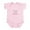 Petal Pink, variant on CafePress - Daddys Little Girl Red Hearts Body Suit - Baby Light Bodysuit, Size Newborn - 24 Months