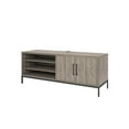 thumbnail image 2 of Ameriwood Home Parkside File Cabinet Credenza, Office Organizer Credenza in Light Brown Oak, 2 of 8