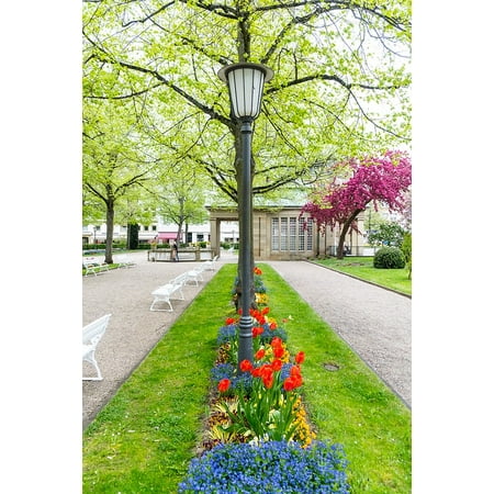 Holiday Spa - LAMINATED POSTER Holiday Bavaria Spa Healing Water Bad Kissingen Poster Print 24 x 36