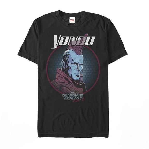 Men's Marvel Guardians of the Galaxy Vol. 2 Yondu Circle Graphic Tee Black Large