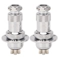thumbnail image 1 of Conector de enchufe de aviación de 5 pines, 2 uds., fácil operación, enchufe de aviación para ordenador, máquina CNC, CA, CC, 250V, 1 of 8