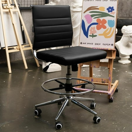 okeysen tall drafting desk chair product